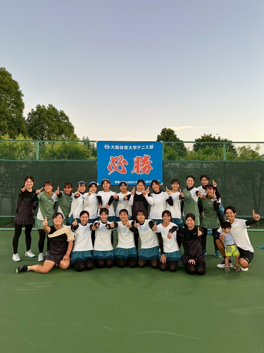 止まらない挑戦！大阪体育大学テニス部が全国王座出場を目指して